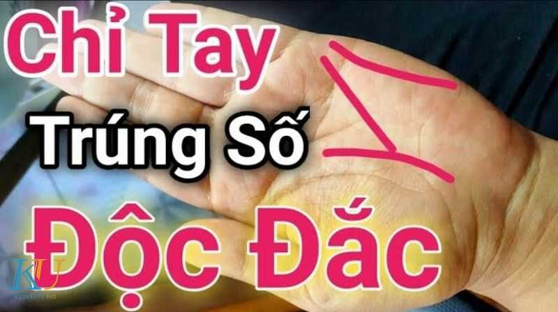 đường chỉ tay trúng số